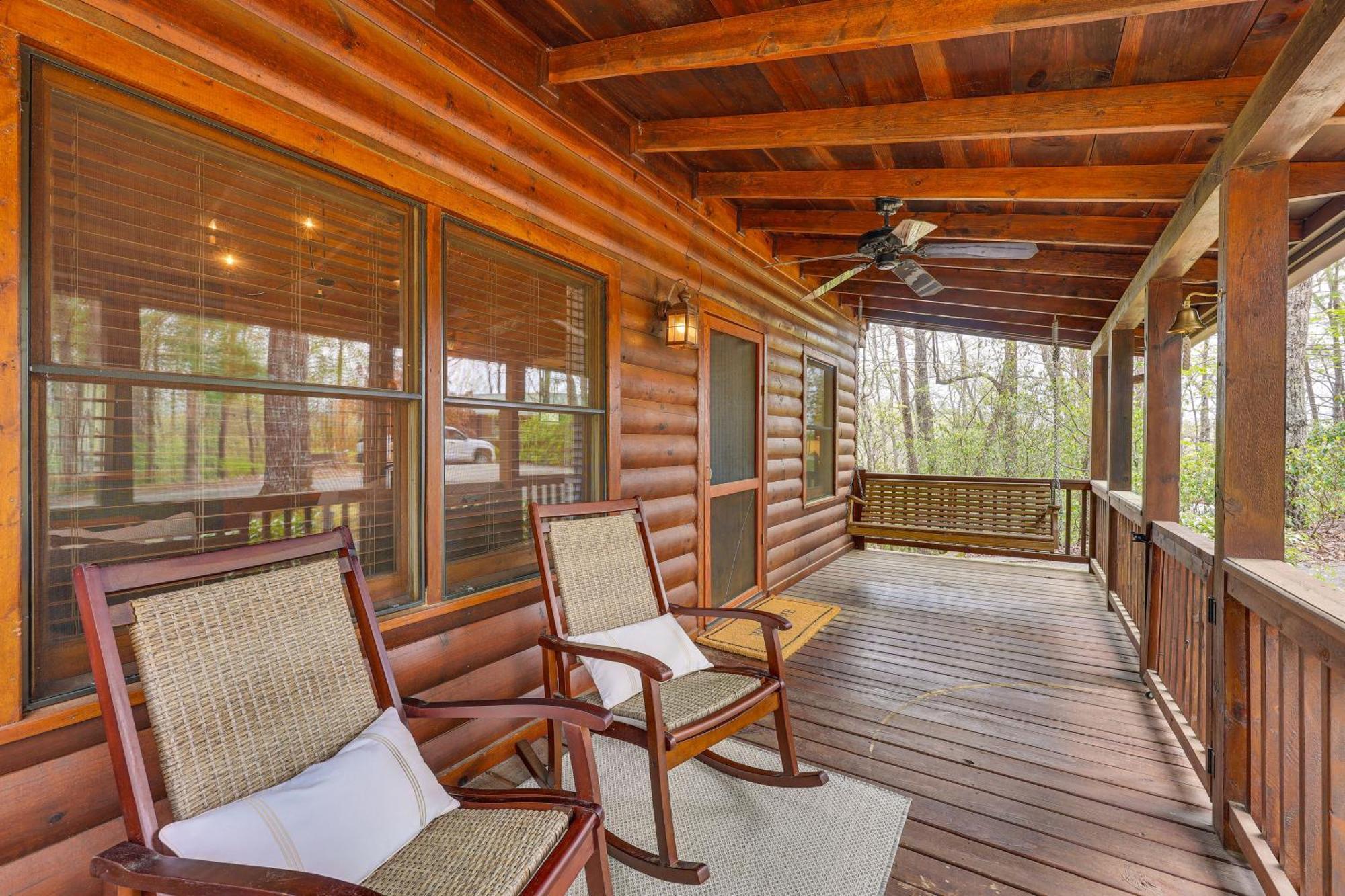 Cozy Cabin In Private Location With Hot Tub And Grill! Blue Ridge Exterior foto