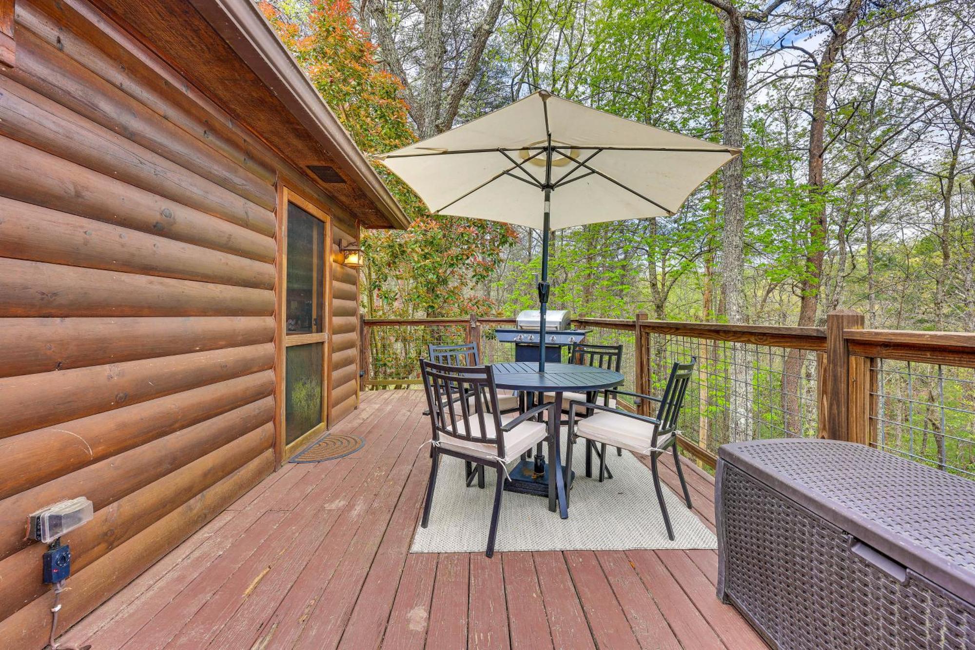 Cozy Cabin In Private Location With Hot Tub And Grill! Blue Ridge Exterior foto